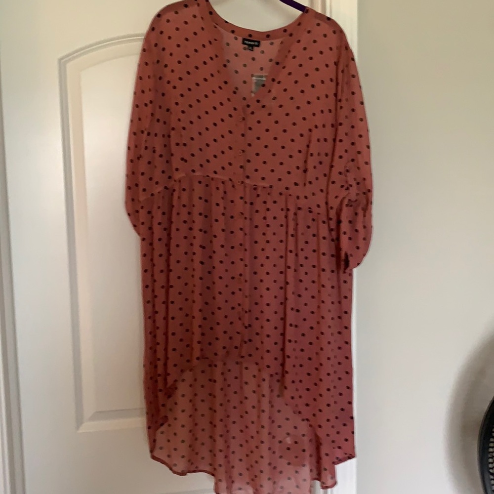 NWT.  High low tunic